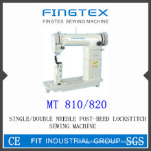 Single/Double Needle Post Bed Lockstitch Sewing Machine (810/820)